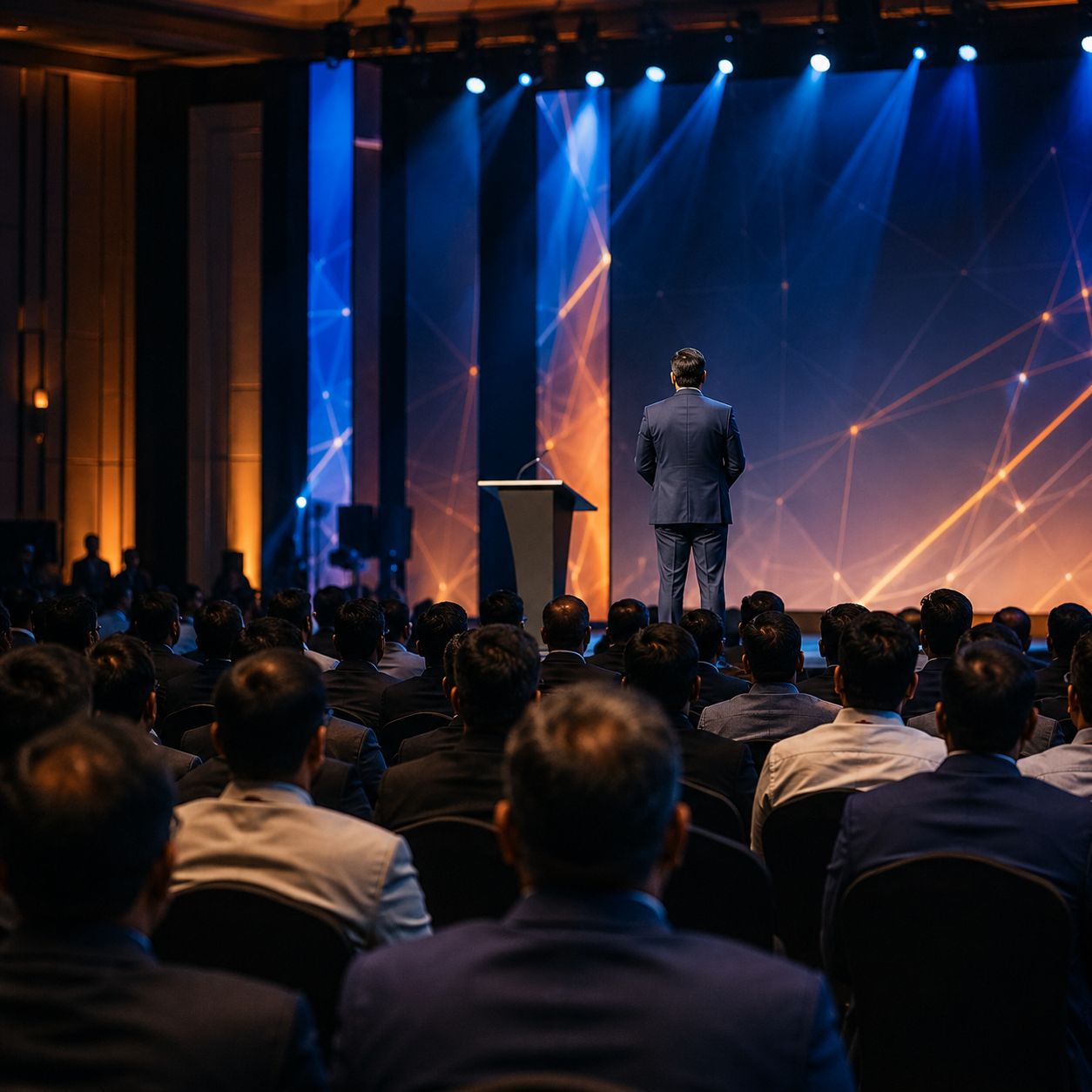 Professional event moment
